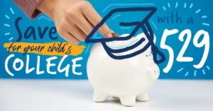 piggy bank for 529 savings plan