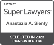 Anastazia Sienty Super Lawyers 2023 Badge